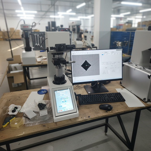 בודק קשיות ויקרס דיגיטלי אוטומטי מדגם FHV-1000MDT עם מסך מגע, בעל כוח דחיפה של 1000gf (1 קילוגרף) - Product Image 6