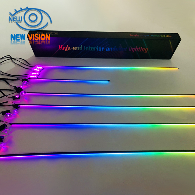 LED Ambient Light Symphony Chasing 18 in Interior Atmosphere Light for Car