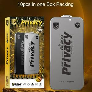 <span class=keywords><strong>Protector</strong></span> de Pantalla de Vidrio Templado para <span class=keywords><strong>iPhone</strong></span> Serie 28 °   Anti Espía Cobertura Total - Product Image 4