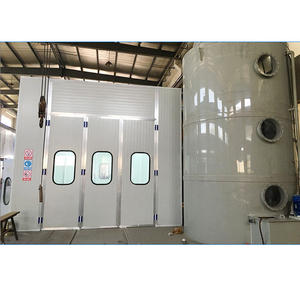 <span class=keywords><strong>Cabine</strong></span> <span class=keywords><strong>de</strong></span> <span class=keywords><strong>peinture</strong></span> à pulvérisation latérale avec éclairage LED chauffant électrique Sunmo approuvée CE - Product Image 5