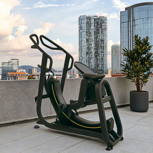 Machine d'entraînement elliptique incurvée Power <span class=keywords><strong>Max</strong></span> Commercial, entraîneur de jambes en acier à levage élevé avec sélection de charge par broche, écologique - Product Image 6