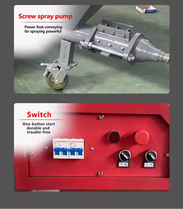 متعددة الوظائف الكهربائية والديزل صغيرة مضخة الجص المكونات الأساسية محرك محرك كفاءة عالية الاسمنت - Product Image 4