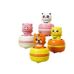 Cartoon Animal Press Cart Friction Toy For <b>Toddlers</b> 2-4 Years No Battery Unisex Infant Toy - Product Image 5