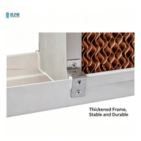 Système de refroidissement par évaporation haute efficacité résistant à la corrosion pour élevages avicoles, idéal pour poulets de chair, reproducteurs et poules pondeuses
