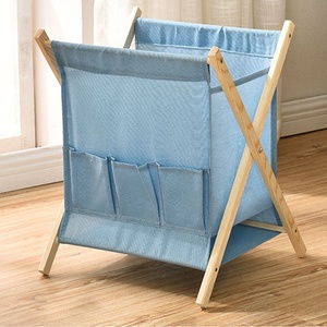 Portariviste Portatile Creativo Pieghevole <span class=keywords><strong>in</strong></span> <span class=keywords><strong>Tessuto</strong></span>, Porta Giornali, Scaffale Portaoggetti con Sacchetti <span class=keywords><strong>in</strong></span> Stoffa - Product Image 2