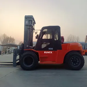 Chine Nouveau chariot élévateur diesel 3 mètres 5 mètres 5 tonnes 8 tonnes 10 tonnes 12 tonnes avec manette de vitesse latérale