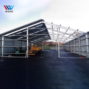เอเชียที่กำหนดเองบ้านชุดอาคารเก็บโครงสร้างเหล็กโรงรถการประชุมเชิงปฏิบัติการอาคารเหล็กสำเร็จรูปคลังสินค้า - Product Image 4