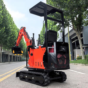 Mini pelleteuse domestique 0.8 tonnes pelleteuse 13.5hp chenille à essence Briggs & Stratton moteur à gaz certifié EPA - Product Image 3