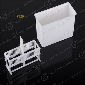 IN <b>Plastic</b> Dyeing Tank And Rack Set W926 For Lab Use 24 Pieces - Product Image 1