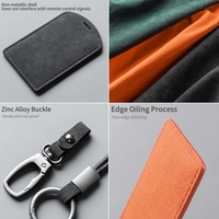 Étui de protection pour clé de voiture NFC vierge avec blocage RFID pour porte-cartes