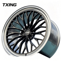 Nouvelles jantes de course monobloc forgées 19-24 pouces 5x114.3, vente directe usine, sur mesure, à déport profond, en alliage 6061-T6, ET 25mm