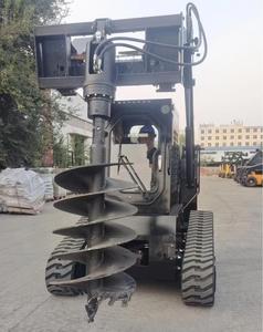 Most Commonly Used <strong>in</strong> Farm <strong>Operations</strong> Compact Tracked New Skid Steer Rear Ripper Auger Skid Steer <strong>Loader</strong> - Product Image 5