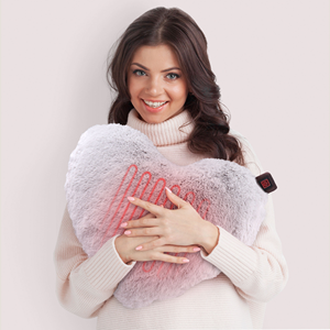Cuscino Riscaldante Elettrico a Forma di Cuore Pakcare per Calore in Autunno e Inverno, per Casa, Ufficio, Scuola, Hotel - Product Image 4