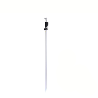 Station totale pour la mesure de poteaux prismatiques, de poteaux en carbone, de bipodes, de trépieds, support de 2 m, 3 m, 5 m, mesure GPS/RTK