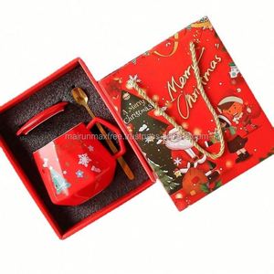 Tendencias 2024, Ideas de Regalos al por Mayor, Tazas de Papel Navideñas para Niñas, Mujeres y Niños, para Fiestas de Navidad, Uso Promocional, Blancas con Dibujos Animados - Product Image 6