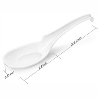 Offre Spéciale restaurant vaisselle grand bol de soupe cuillère japonais Conception mélamine cuillère
