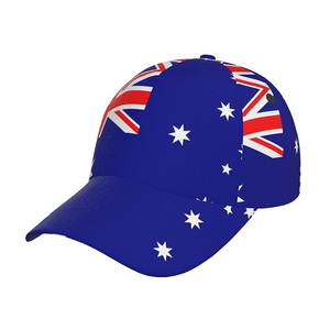 Thời Trang Biểu Tượng Tùy Chỉnh Thiết Kế Thăng Hoa In Mũ Bóng Chày Úc Retro Mũ Bóng Chày Thêu Trở Lại Đóng Cửa Với Nhựa - Product Image 1