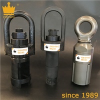 Allsome — plug de levage robuste, avec tige de perceuse sans fil, pour outils de plate-forme de perçage core