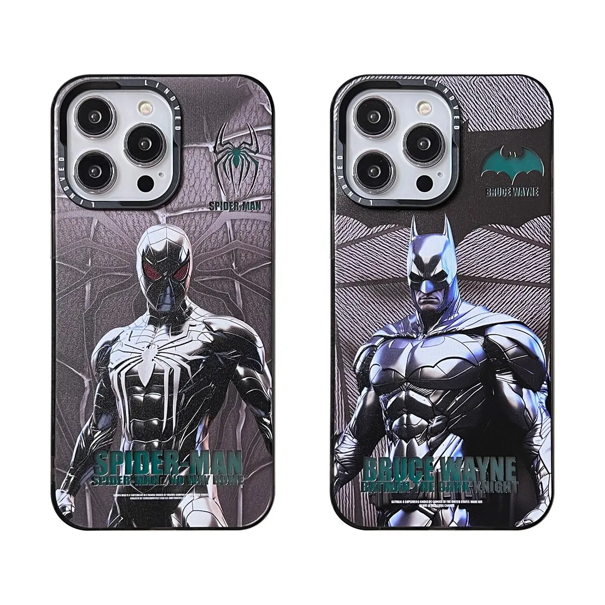 Imd Polar Star Blu-Ray Marvel Spiderman Telefoon Hoesje Voor Iphone 11 12 13 14 15 Promax Dubbelzijdige Laser Mobiele Telefoon Accessoires