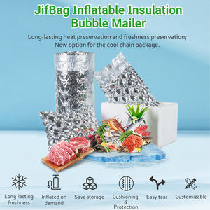 2024 enveloppe de bulle de coussin d'air réfléchissant de haute qualité protectrice pour l'emballage alimentaire utilisation expresse industrielle Chine autre - Product Image 3