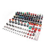Interruptor Momentáneo de Acero Inoxidable con Botón Pulsador Personalizado de 12 mm, 16 mm, 22 mm, Resistente al Agua IP67, con LED, para Control Industrial