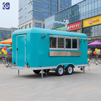 Remorque alimentaire CAMPTRL avec cuisine complète, camion de restauration, cuisine mobile, chariot à pizza, chariot à café, chariot à glaces, chariot à barbecue, kiosque alimentaire
