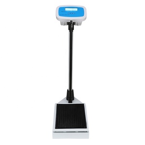 Pèse-personne et toise numérique LCD 200 kg pour hôpital, école, salle de sport - Modèle 815 - Product Image 4