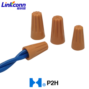 P2h vít-on dây nối thép mùa xuân Threaded cáp điện dây dẫn đồng khối thiết bị đầu cuối PA66 chiếu sáng ngành công nghiệp điện - Product Image 6
