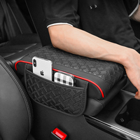 Coussin d'accoudoir de voiture en éponge avec poches latérales de rangement, support de coude pour console centrale, écologique, pour BMW Toyota Honda