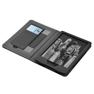 Housse de protection en cuir PU pour liseuse <span class=keywords><strong>Kindle</strong></span> avec support pliable et sangle de transport - Product Image 3