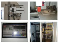Machine de fraisage CNC miniature à 5 axes avec système de contrôle Mach3, moteur à broche unique de 11 kW pour applications 3D de modèles de voitures en bois/acrylique