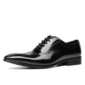 Zapatos de Cuero Formales de Negocios para Hombre, Último Modelo, Clásicos, Casuales, con Cordones, Cómodos y Multiusos - Product Image 5