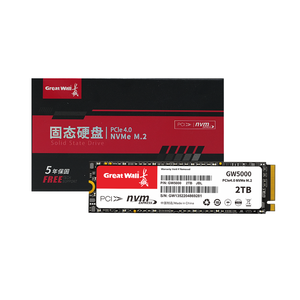 长城GW5000 SSD M.2 PCIe 4.0 NVMe 2.0 高速内置2TB 2280台式机硬盘批发大量现货 - Product Image 1