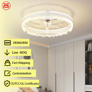 Ventilador de Techo LED Moderno de 7 Aspas con Luz, Motor de CC de 6 Velocidades, Temperatura de Color de 3000K-6500K, Regulable, Control Remoto/APP, Silencioso (<30dB) - Product Image 1