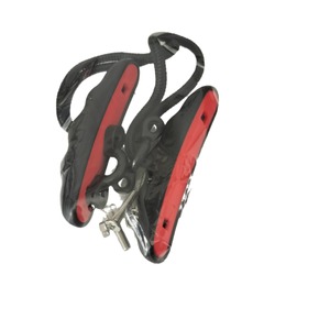 Juego de asas para kayak, par de asas de plástico antideslizantes, color negro y rojo, para lagos, ríos, uso recreativo - Product Image 5
