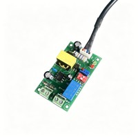 Capteur de vitesse du vent pour climatiseur encastré dans un conduit, 110-230V, taille compacte, 0,3-2 m/s, pour installation cachée dans les conduits HVAC