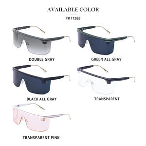 Nuevas Gafas de Sol para Mujer, Estilo Europeo Americano, Montura Cuadrada Grande sin Marco, Lentes de PC con Protección UV400, Ligeras, Protección Solar, para Viajes y Actividades al Aire Libre - Product Image 2