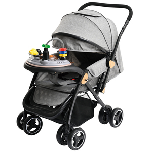 Xách tay fodalbe xe đẩy em bé pushchair trẻ sơ sinh pram với reversable Seat & Removable âm nhạc thực phẩm Tay & đồ chơi Bar & lưu trữ lớn - Product Image 1