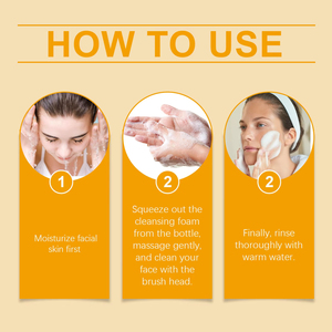 Limpiador Facial de Cúrcuma, Espuma Limpiadora Profunda e Iluminadora, 100 ml, para Todo Tipo de Piel - Product Image 5