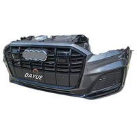 Pare-chocs avant en plastique avec calandre et phares pour Audi Q7 2023, pièce de rechange d'origine d'occasion à fixer par vis