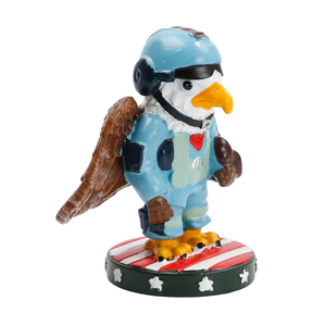 Creative New Gift Resin American Eagle <strong>Soldier</strong> Duck Fairy Collectible Figures Independent Ducks Desktop Decoration - Product Image 6
