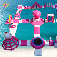 Livraison Rapide Parc Aquatique Gonflable Social Shanghai Intérieur/Extérieur Vente en Gros Matériel PVC Softplay