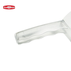 透明环保透明/银色PC塑料平底厨房用具面粉粉米勺糖果配件 - Product Image 5