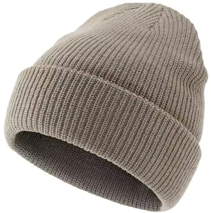Gorro de lana tejido grueso y cálido para invierno, personalizado al por mayor, para mujeres y hombres, cómodo y suave para el clima frío. - Product Image 6