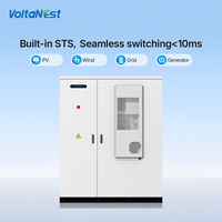 VoltaNest Hybrid Grid LiFePO4 Refroidissement par Air Extérieur 112-200KWH 257-300KWH Armoire ESS Tout-en-un pour Entreprises et Commerces Stockage d'Énergie Commercial