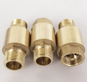 Mùa Xuân nạp kiểm tra valvecopper kiểm tra Van cho máy nén chủ đề đồng thau dọc mùa xuân kiểm tra van - Product Image 5