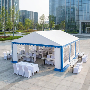Tente de réception préfabriquée de grande taille, design à toit haut, pour mariage ou banquet en plein air, avec bâche en PVC imperméable - Product Image 4