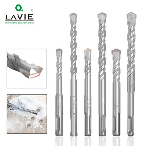 LAVIE <b>Masonry</b> <b>Drill</b> <b>Bits</b> <b>Set</b> Round Shank Spiral For Concrete And Brick Wall Drilling - Product Image 5