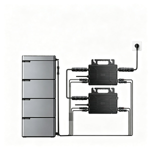 Sistema de Almacenamiento de Energía <span class=keywords><strong>con</strong></span> Batería de Litio, Kit Solar Fotovoltaico Monocristalino para Balcón <span class=keywords><strong>con</strong></span> Inversor de Onda Sinusoidal Pura - Product Image 4