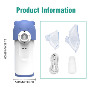 Tragbares Inhalationsgerät für den Heimgebrauch, elektrisches medizinisches Gerät, Handheld-Mesh-Inhalator mit zwei Flussstärken - Product Image 6